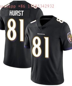 Baltimore Ravens Hayden Hurst #81 2020 Nfl Black Jersey Jersey