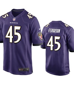 Baltimore Ravens Jaylon Ferguson 2019 Nfl Draft Purple Game Jersey