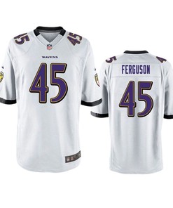 Baltimore Ravens Jaylon Ferguson 2019 Nfl Draft White Game Jersey