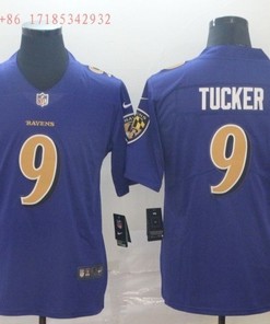 Baltimore Ravens Justin Tucker #9 2020 Nfl Blue Jersey Jersey