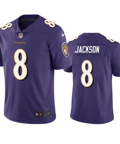 Baltimore Ravens Lamar Jackson Purple Vapor Limited Jersey