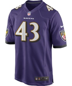 Baltimore Ravens Marcus Williams 43 Game Jersey - Purple Jersey