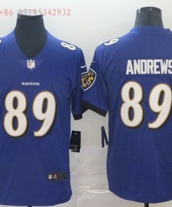 Baltimore Ravens Mark Andrews #89 2020 Nfl Blue Jersey Jersey
