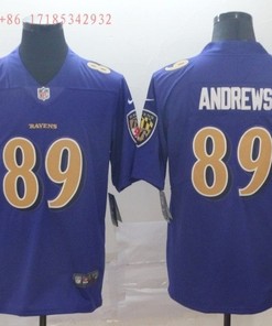 Baltimore Ravens Mark Andrews #89 2020 Nfl Purple Jersey Jersey