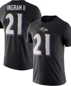 Baltimore Ravens Mark Ingram Black Legend Jersey