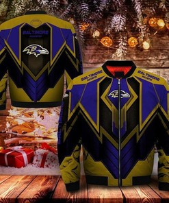 Baltimore Ravens Nfl Bomber 3D T Shirt Hoodie Sweater Hoodie7398