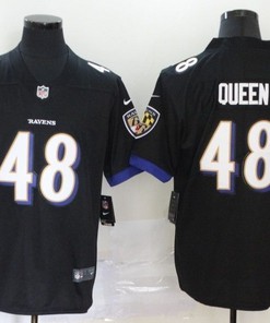 Baltimore Ravens Patrick Queen #48 2020 Nfl Black Jersey Jersey
