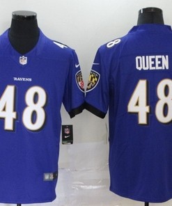 Baltimore Ravens Patrick Queen #48 2020 Nfl Blue Jersey Jersey