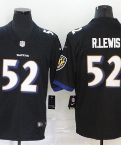 Baltimore Ravens Ray Lewis #52 2020 Nfl Black Jersey Jersey