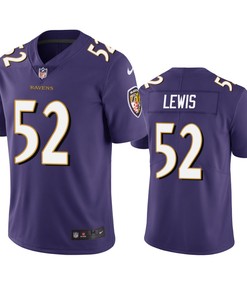 Baltimore Ravens Ray Lewis Purple Vapor Untouchable Limited Retired Player Jersey