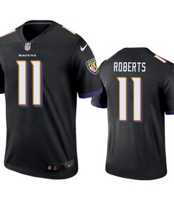 Baltimore Ravens Seth Roberts Black Legend Jersey