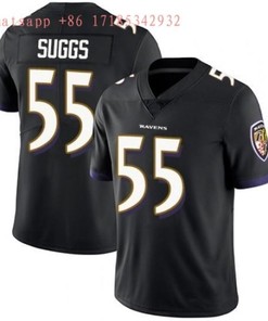 Baltimore Ravens Terrell Suggs #55 2020 Nfl Black Jersey Jersey