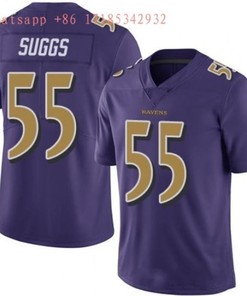 Baltimore Ravens Terrell Suggs #55 2020 Nfl Purple Jersey Jersey