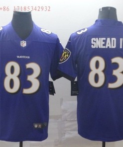 Baltimore Ravens Willie Snead #83 2020 Nfl Blue Jersey Jersey