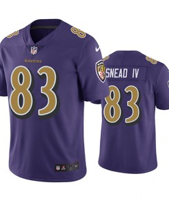 Baltimore Ravens Willie Snead Iv Purple Nike Color Rush Limited Jersey