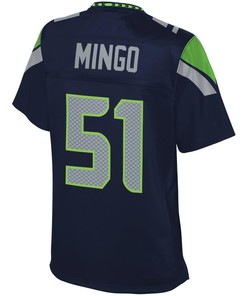 Barkevious Mingo Seattle Seahawks Nfl Pro Line Womens Player Jersey - College Navy