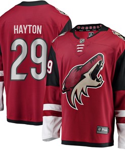 Barrett Hayton Arizona Coyotes Fanatics Branded Breakaway Player Jersey - Garnet Nhl