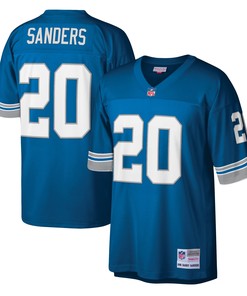 Barry Sanders Detroit Lions Mitchell And Ness Legacy Replica Jersey Blue Nfl