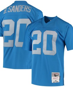 Barry Sanders Detroit Lions Mitchell & Ness 1994 Legacy Replica Jersey - Blue Nfl