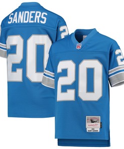 Barry Sanders Detroit Lions Mitchell & Ness 1996 Legacy Retired Player Jersey - Blue Nfl