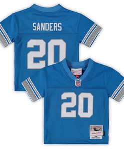 Barry Sanders Detroit Lions Mitchell & Ness Infant 1996 Retired Legacy Jersey - Blue Nfl