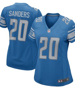 Barry Sanders Detroit Lions Womens 2017 Retired Player Game Jersey - Blue Nfl