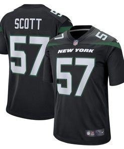 Bart Scott New York Jets Retired Player Jersey - Black Nfl
