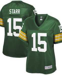 Bart Starr Green Bay Packers Nfl Pro Line Womens Retired Player Jersey - Green Nfl