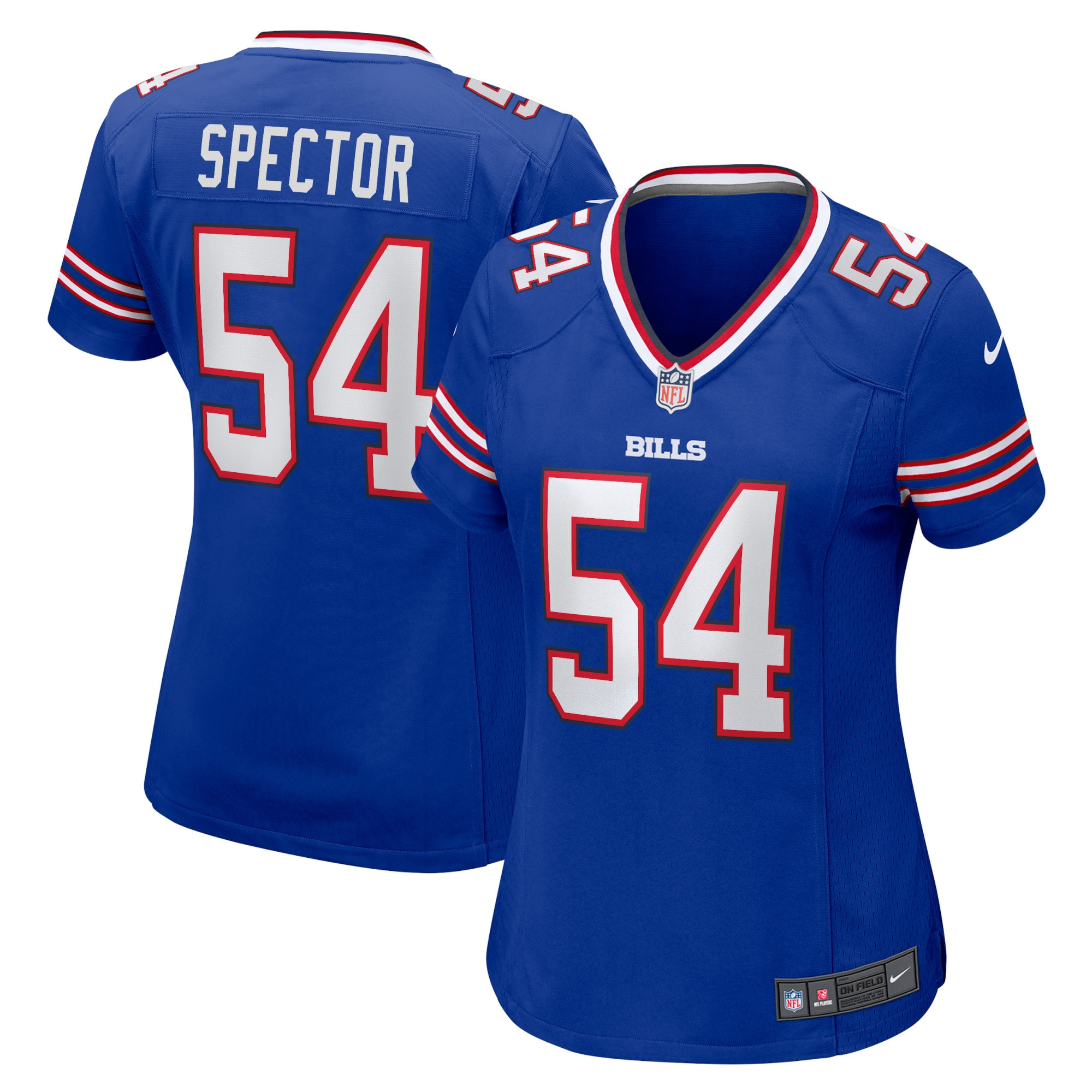Baylon Spector Buffalo Bills Womens Game Jersey - Royal Nfl