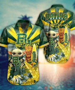 Baylor Bears Baby Yoda NCAA Hawaiian Shirt