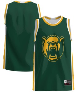 Baylor Bears Basketball Jersey - Green Ncaa