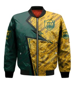 Baylor Bears Bomber Abstract Pattern Sport- NCAA
