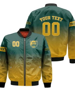 Baylor Bears Fadded Bomber Jacket - NCAA