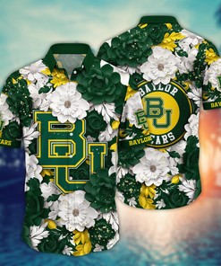 Baylor Bears NCAA Flower Hawaii Shirt For Fans Ver 12