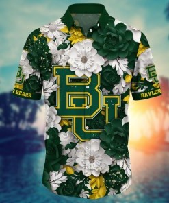 Baylor Bears NCAA Flower Hawaii Shirt For Fans Ver 12