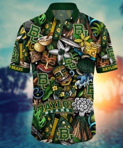 Baylor Bears NCAA Flower Hawaii Shirt For Fans Ver 16