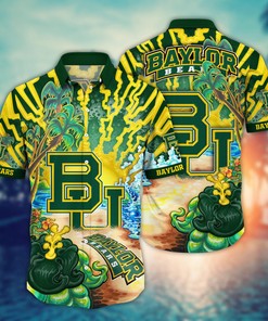 Baylor Bears NCAA Flower Hawaii Shirt For Fans Ver 2