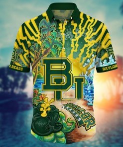 Baylor Bears NCAA Flower Hawaii Shirt For Fans Ver 2