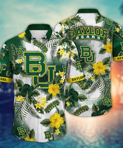 Baylor Bears NCAA Flower Hawaii Shirt For Fans Ver 27