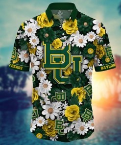 Baylor Bears NCAA Flower Hawaii Shirt For Fans Ver 3