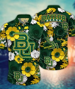 Baylor Bears NCAA Flower Hawaii Shirt For Fans Ver 36