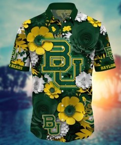 Baylor Bears NCAA Flower Hawaii Shirt For Fans Ver 36