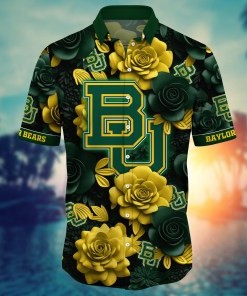 Baylor Bears NCAA Flower Hawaii Shirt For Fans Ver 37