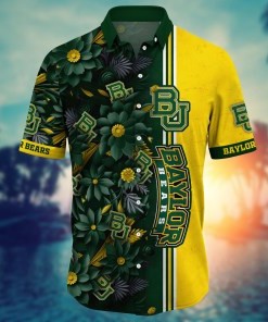 Baylor Bears NCAA Flower Hawaii Shirt For Fans Ver 5