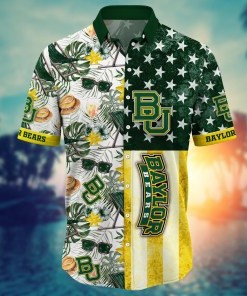 Baylor Bears NCAA Flower Hawaii Shirt For Fans Ver 7