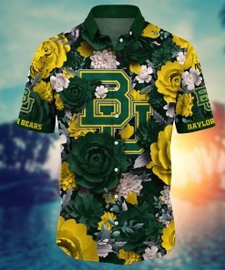 Baylor Bears NCAA Flower Hawaii Shirt For Fans Ver 8