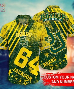 Baylor Bears Personalized Hawaiian Shirt