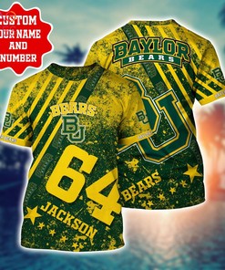 Baylor Bears Personalized Hawaiian Shirt