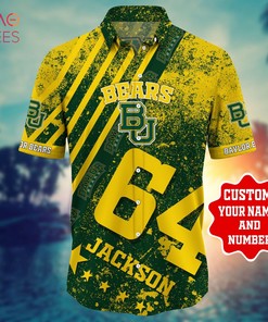 Baylor Bears Personalized Hawaiian Shirt