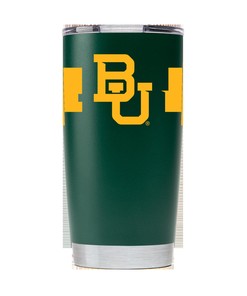 Baylor Green Tumbler w- Stripes
